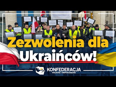 Wzywamy UE do przywrócenia zezwoleń dla Ukraińców!