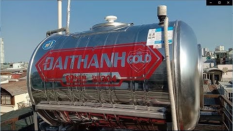 Lắp bồn nước, Hàn chân sắt cấp cho máy nước nóng năng lượng mặt trời đúng Kĩ thuật