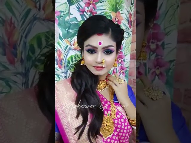 Bengali Reception Makeup Look ✨ #shorts #shortsyoutube #shortsvideo #makeupartist #makeuplook