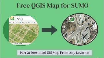 Download Aerial Map in QGIS for SUMO | Part 2