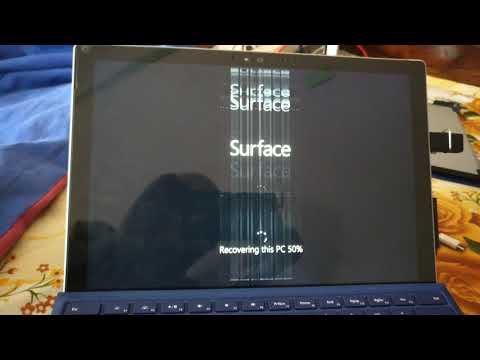 Window surface pro 4 screen is flickering /blinking/flashing