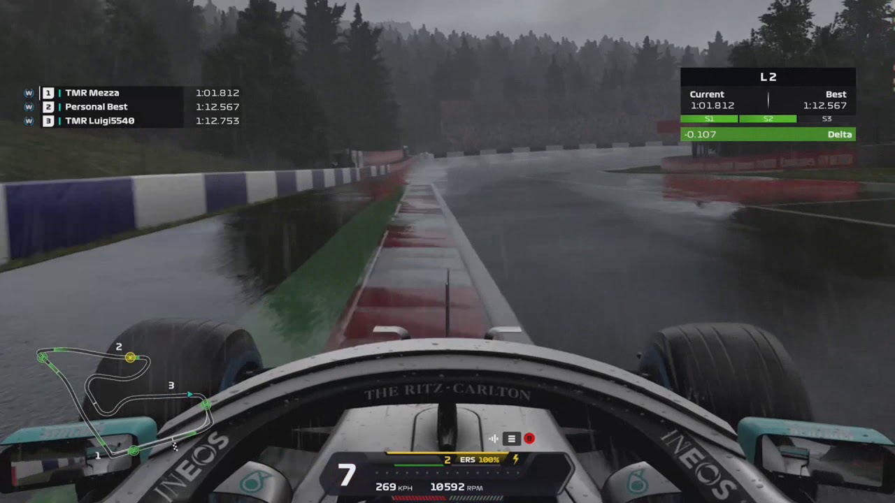 F1 2020 Austria Wet Hotlap + Setup (Pad) YouTube