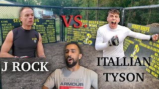 ITALIAN TYSON FIGHT REACTION