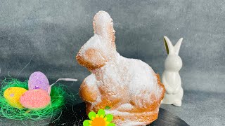 Пасхальный Кролик-Кекс с цукатами и цедрой апельсина!🐇💫