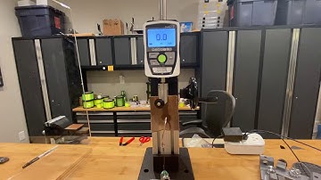 Hook penetration testing - Prototype example using digital force gauge