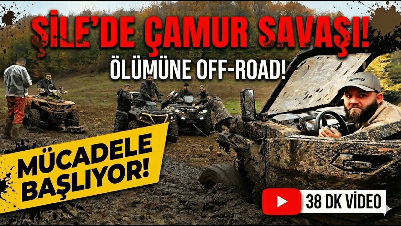 Şile'de Çamura Batmak! X ATV PRO ile Ekstrem Arazi Turu