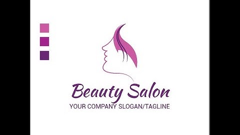 Beauty salon Logo Part-01|| NSDA Level -3 LOGO DESIGN..|| Adobe illustrator || Bangla