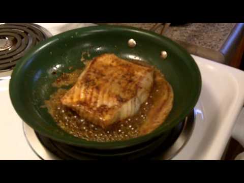 Lingcod Recipe -- Easy to Make Pan Seared and Potato Chip and Pecan Crusted Lingcod Recipe