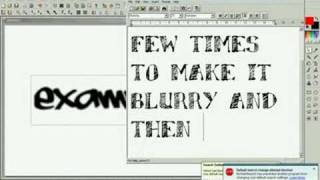 Rockit-Photofiltre Glowing Text Tutorial