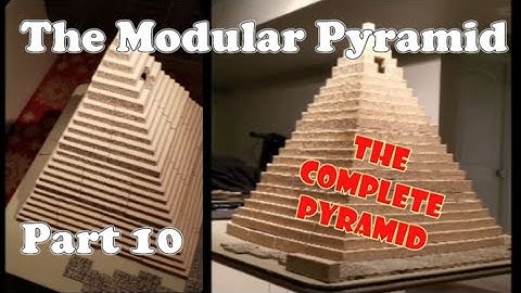 180 The Modular Pyramid   Part 10   The Complete Pyramid #dnd #handcraft  #dndterrain
