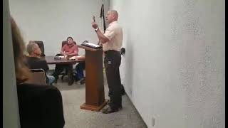 Hawkins Police Chief Manfred Gilow's Resignation Speech