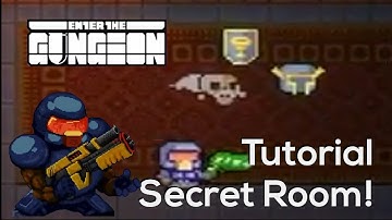 Hall Of Knowledge - Secret Area In The Tutorial?! Enter The Gungeon