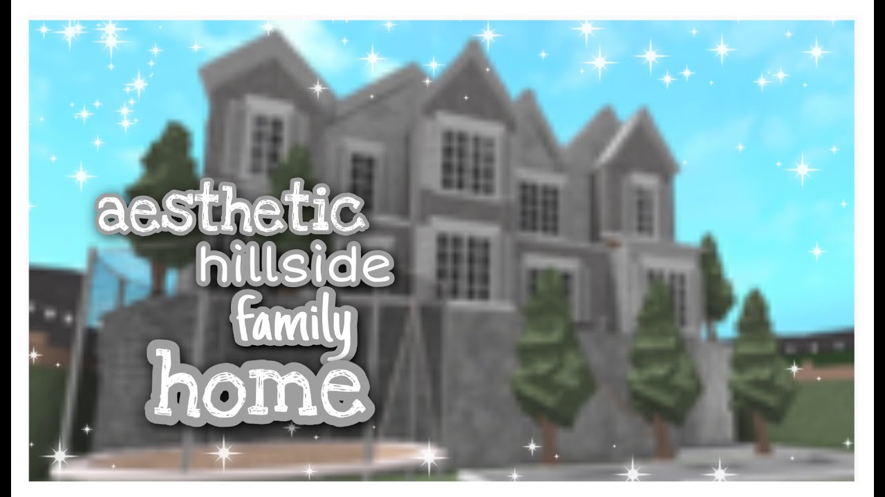 Aesthetic Bloxburg House Family Home