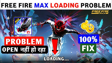 free fire max loading problem solve | free fire loading problem | free fire error problem | ff issue