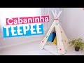 CABANINHA TEEPEE - DIY DIA DAS CRIANÇAS #1