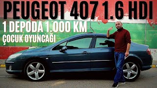 Peugeot 407 1.6 HDI Sedan (2008) Premium donanımıyla uzun yoldaki konforlu ekonomist