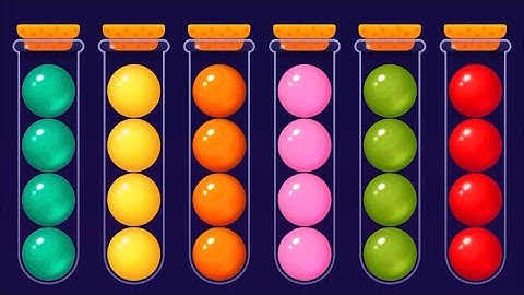 Ball game level 791 - 800 | Ball Sort puzzle