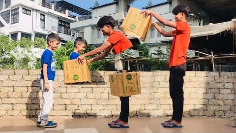 Disappear inside the box 📦 KineMaster tutorial | learn video editing in KineMaster app