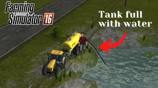 Filled the Tank with water in FS16. Farming Simulator Gameplay. [ FS16 ] . screenshot 4