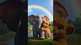 🐯 गोलू और शेरू की दोस्ती  | Hindi Short Stories for Kids | Baby Nursery Rhymes TV Songs
