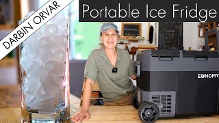 The Coolest Cooler? Euhomy Portable Fridge with Ice Maker - Review & Test