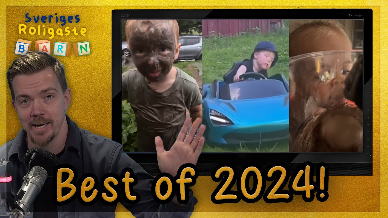 ÅRETS BÄSTA FRÅN SVERIGES ROLIGASTE BARN 2024-SKRATTGARANTI!😂