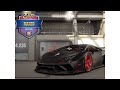 【CSR2】LB Silhouette Huracan Coupe, shift & tune for 7.405