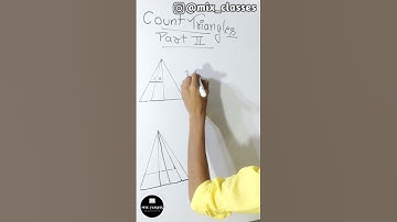 How to count triangle in reasoning Part 2 | Best trick for counting figures | count triangle tricks