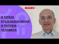 О типах предназначения и разума человека