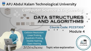 DATA STRUCTURES AND ALGORITHM | MODULE 4 PART 7 | S3 CSE | KTU 2024 SCHEME