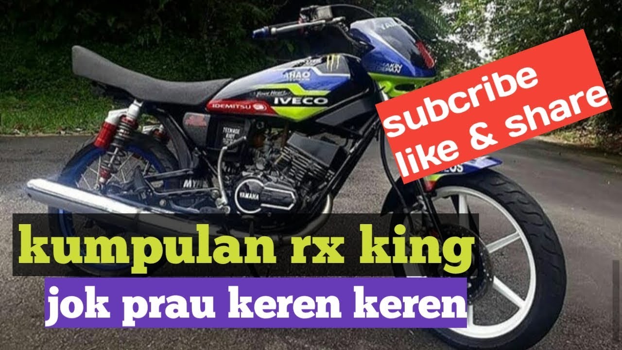 Modifikasi Rx King Jok Prau Jok Tipis Tp Keren Keren Youtube