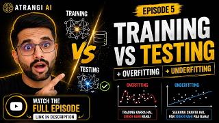 Can ML Be Wrong Overfitting & Underfitting Explained | Atrangi AI (HINDI)