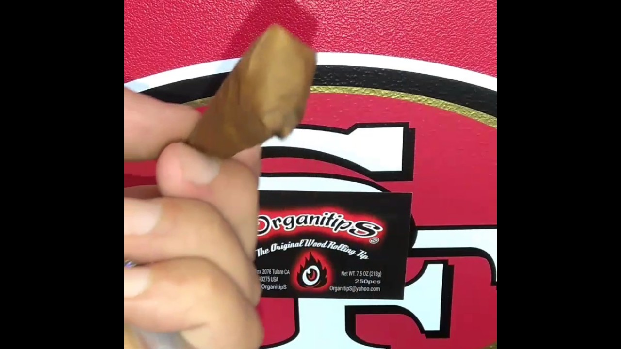 Roll up with OrganitipS ®The original wood rolling Tip