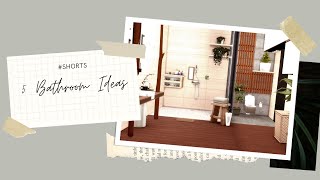 #Shorts How To Make Your Bathroom More Stylish 💖 Base Game + Snowy Escape Only | The Sims 4