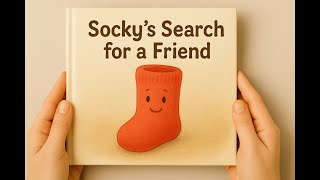 Socky’s Search for a Friend 🧦 A Warm & Wholesome Story for Kids | English Picture Book
