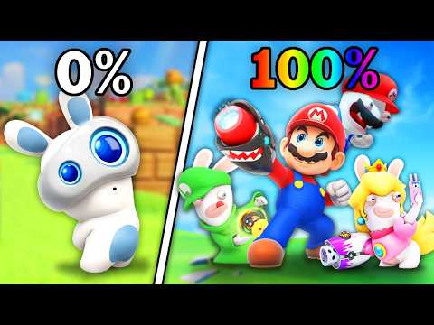 J'ai 100% Mario et Les Lapins Crétins, Ils m'ont Épuisé...