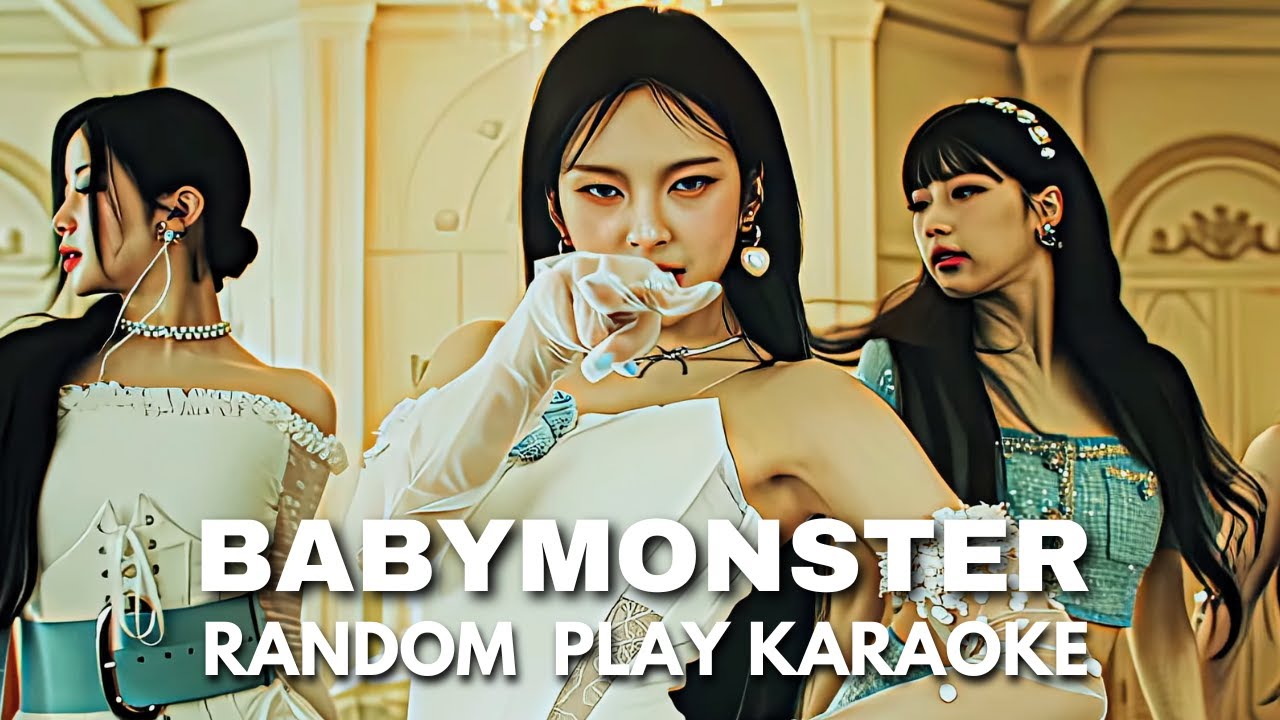 K-POP RANDOM KARAOKE CHALLENGE 🎤 ( BABYMONSTER RANDOM KARAOKE )