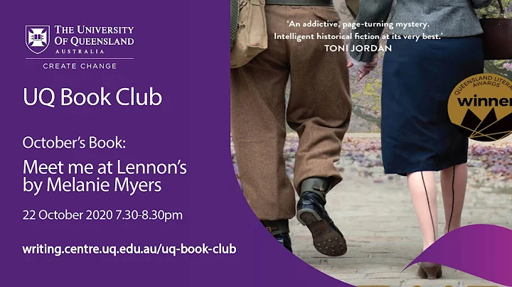 UQ Book Club: Meet Me at Lennon's by Melanie Myers