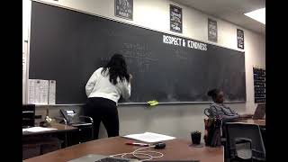 Teaching #2 at practicum  -- November 4, 2022