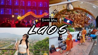 [VLOG] LAOS 🇱🇦 เที่ยวหลวงพระบาง, กิน , เดิน , นั่งรถไฟไปเวียงจันทร์ 3 วัน 2 คืน