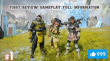 #apexgaming first gameplay review all details experience and graphic apex legend mobile Android 😎