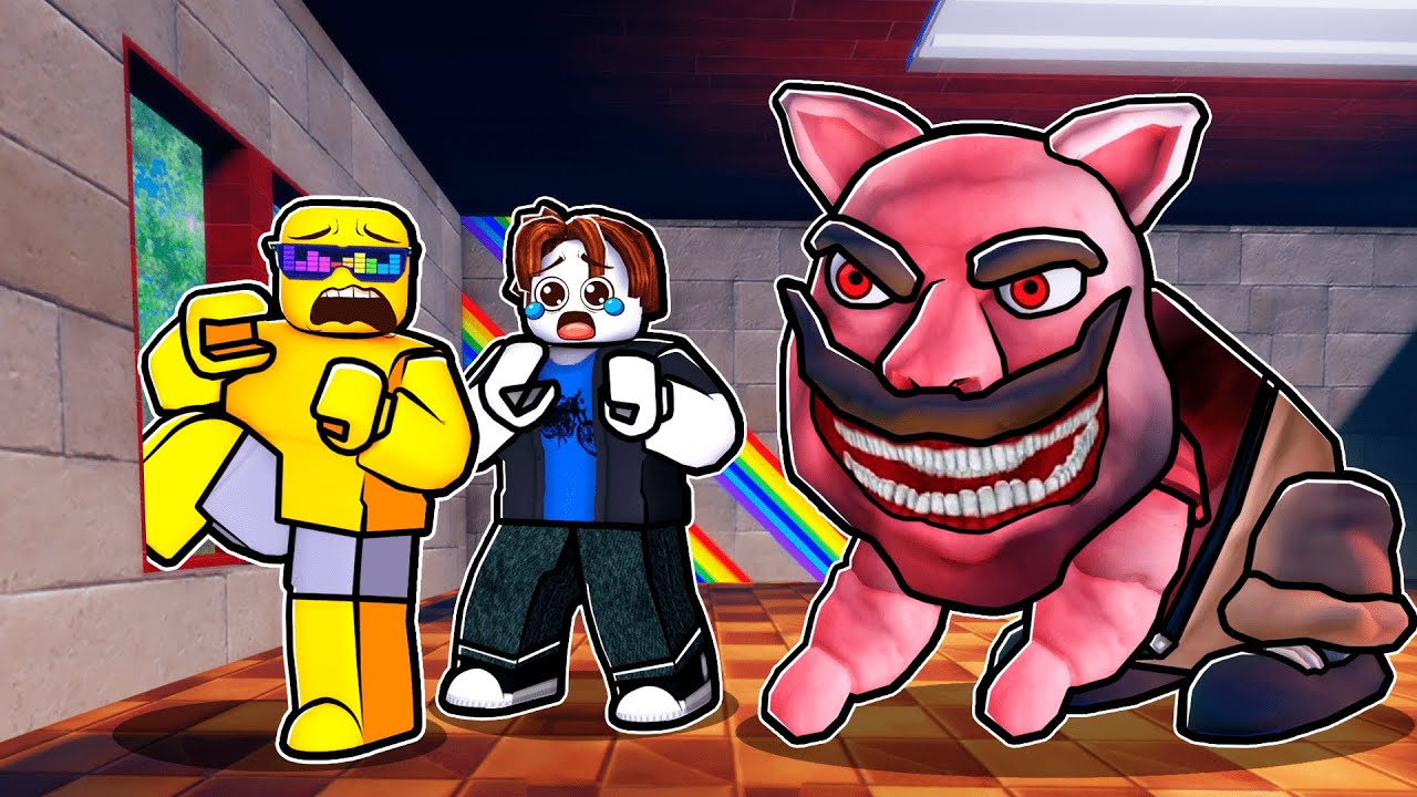 Escaping MR.PIG'S DETENTION In Roblox