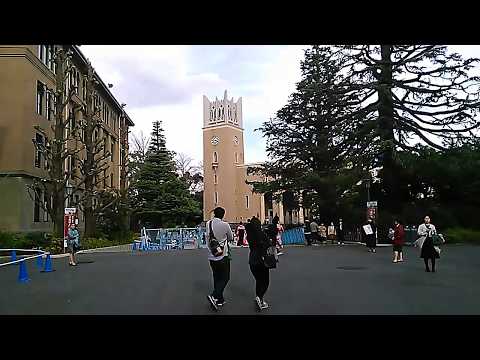 早稲田大学卒業式風景　2018年3月24日