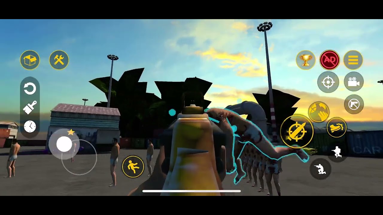 A sandbox game app - YouTube