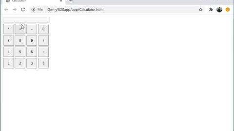 MEMBUAT KALKULATOR SEDERHANA MENGGUNAKAN HTML/JAVASCRIPT [INDONESIA]