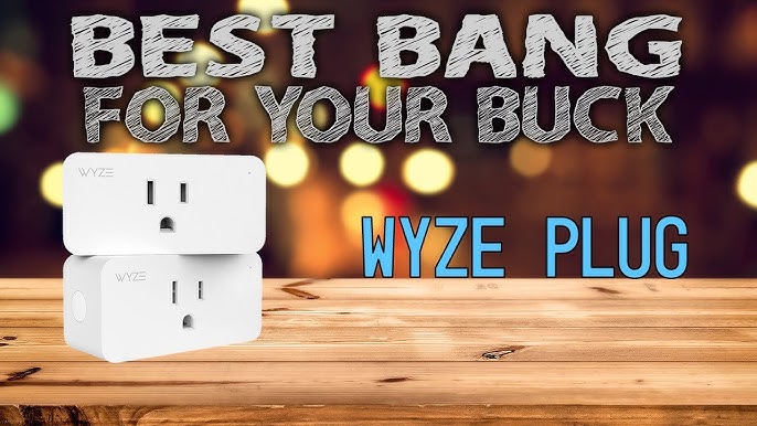 WYZE WLPP1 Voice Assistant Alexa and Google White Smart Home WiFi