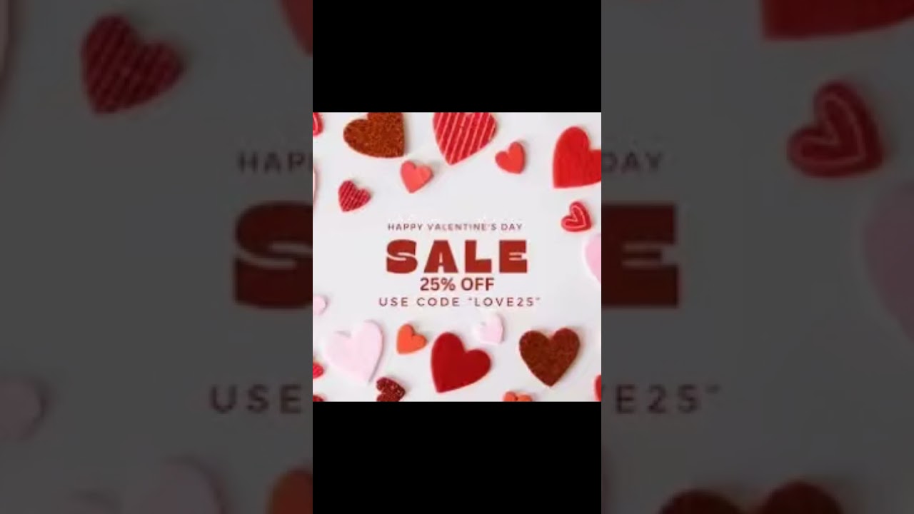 25% off use code LOVE25