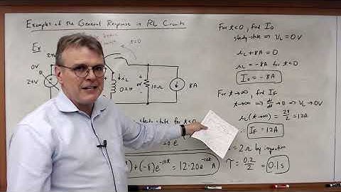 EECE 2112 Module 64:  Examples of the General Response of RL Circuits