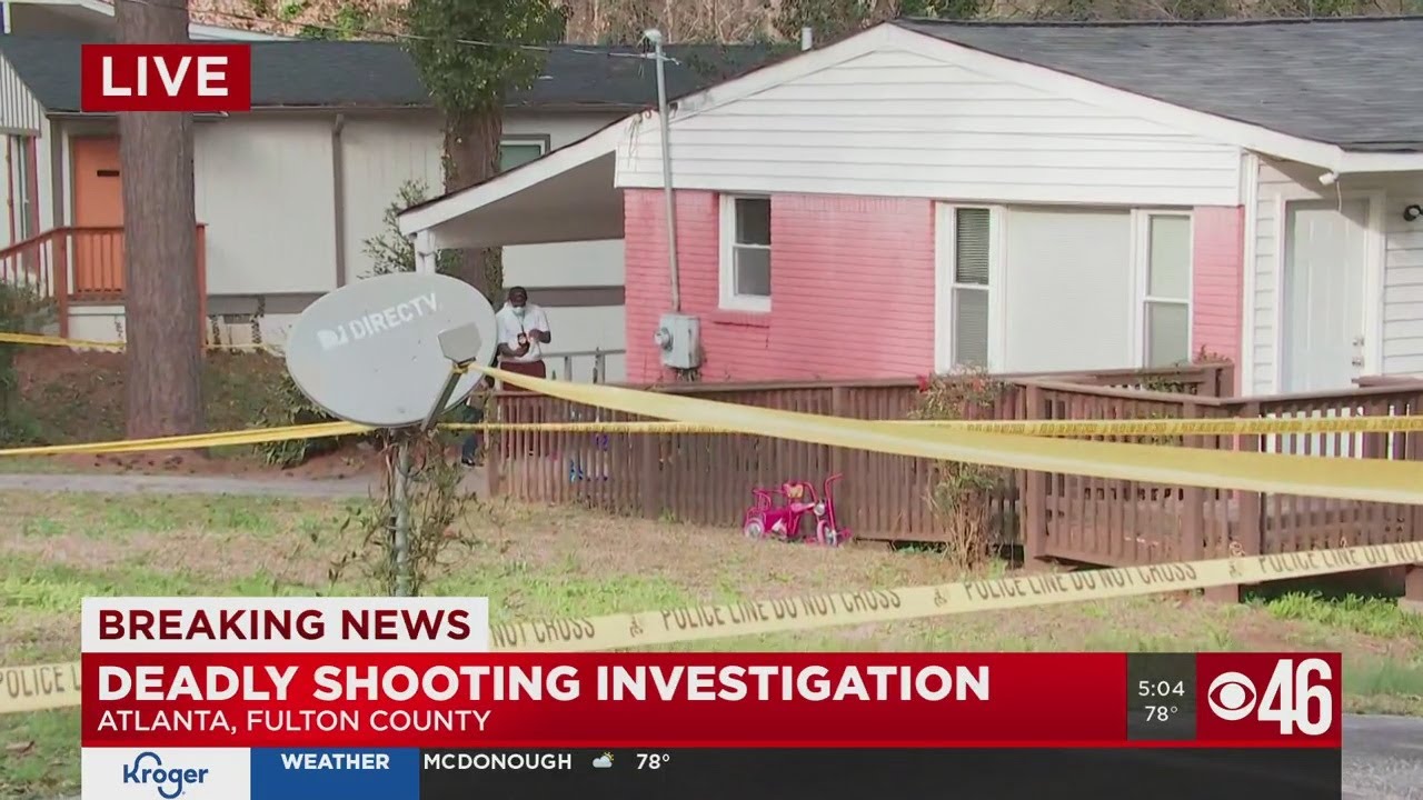 Police investigate fatal shooting in northwest Atlanta - YouTube