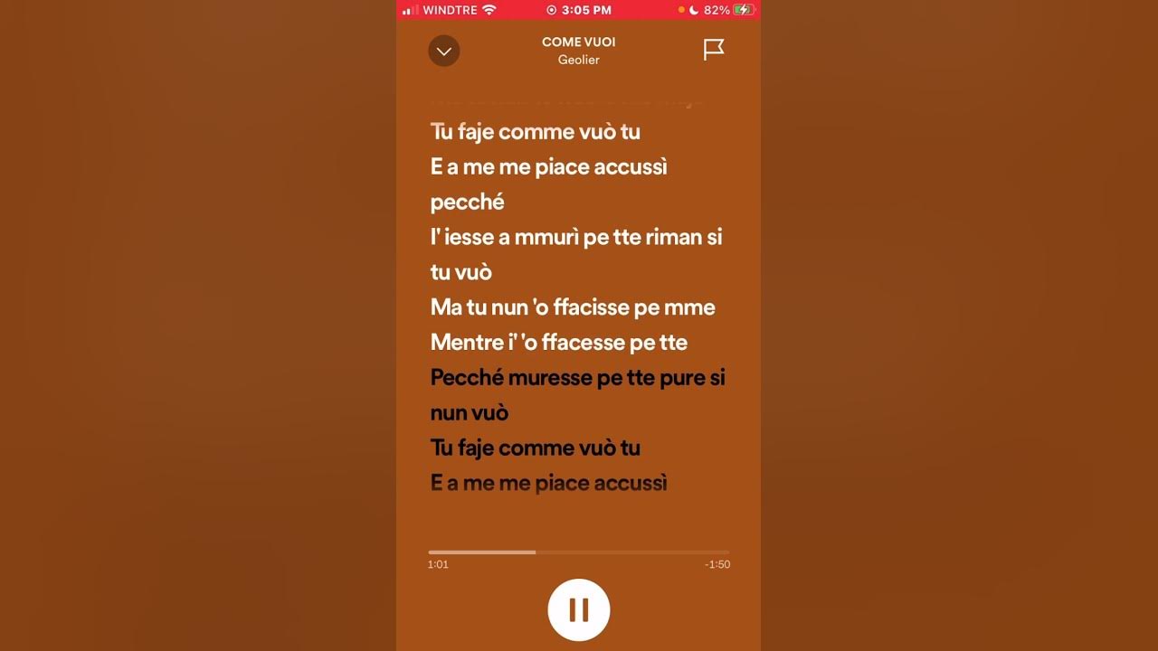 Geolier COME VUOI YouTube